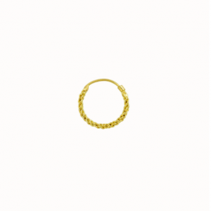 Hoops 16mm gold