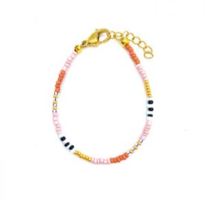 Colourful stripes bracelet