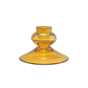 Candle holder small Mustard