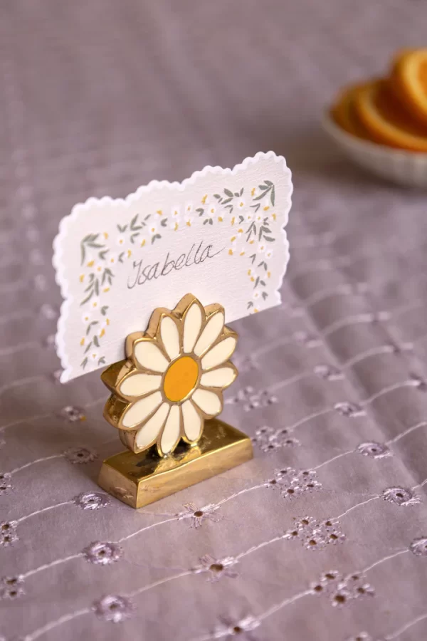 Card holder daisyflower